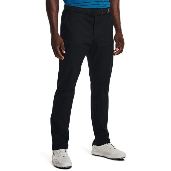 Under Armour 1370081 001 Men's Sz 30x32 Black Chino Tapered Leg Pants - Picture 1 of 12